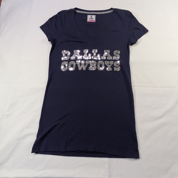 VS PINK Dallas Cowboys Vneck - Picture 1 of 7